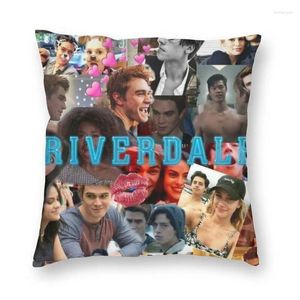 Pillow Riverdale Characters Collage Cover 40x40cm Home Decor Printing Throw For Living Room Double-sided