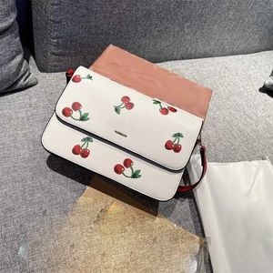 Bolsa de luxo de cerejeira chique bolsas de designer de crossbody Bolsas de ombro de bolsas de moda Bolsas de compras bolsas de viagem para mulheres para mulheres