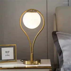 Table Lamps Led Night Light Nordic Luxury High-quality Durable And Wear-resistant Easy To Install Use Rich Soft Lighting