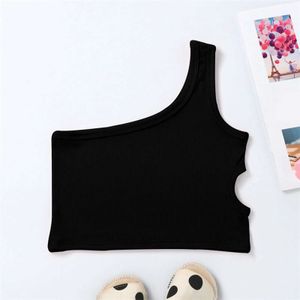 Camisole Childrens и Girls Solid Color Top Top Childrens и Girls Dance Top Single Plouding Racing Back Top Top Top Dance Dance Topl240502