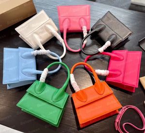 Designer le chiquito axelväska jaquemes väskor spiral läder crossbody handväska signatur kvinnor mini liten kuvert lyx tote klassisk jaque