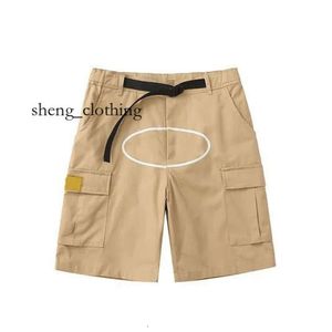 Cortieze Short Men's Shorts Mens Cargo Shorts Summer Cropped Pants Cortieze Cargo Clothing Quick Drying Multi Pocket Skateboarding Demon Printed Sweatpants 291