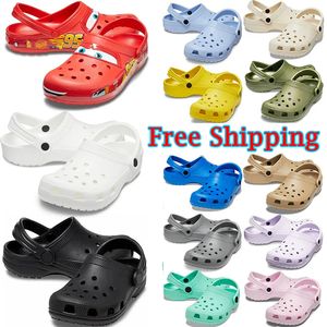 Free Shipping Designer classics clog sandal slipper sliders heels for men black sandals slide pantoufle mens womens slippers sandles platform luxury