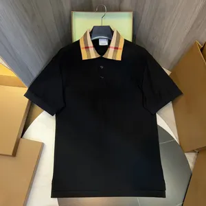 Nowe designerskie koszulki dla mężczyzn moda swobodna wysokiej jakości w 100% bawełniana oddychająca odporna na zmarszczki Slim Commercial Clothing Street Lapel Short Sleeve Ubrania M-3xl