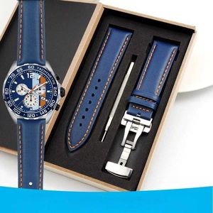 Titta på band 20mm 21mm 22m F1 Citizen Diving Belt Sports Canvas Tyg Mens Nylon Leather Blue Orange Wrist Strap Q240514