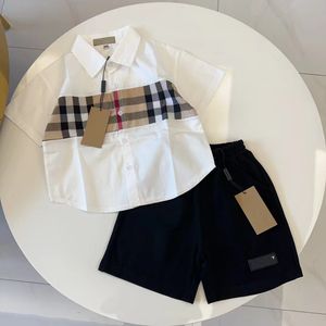 Tancia per bambini Designer per bambini Designer per bambini Designer Designer vestiti ragazzi ragazzi due pezzi Set da 2 pezzi Bebe Mercoledì Fasion Estate comodo Bambino traspirato a manica corta