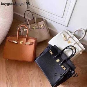 Tote Bag Designers Bags Womens Handbags 2024 Handmade Cowhide Bk25 30 Litchi Pattern Single Shoulder Messenger Handbag Physical Belt Large