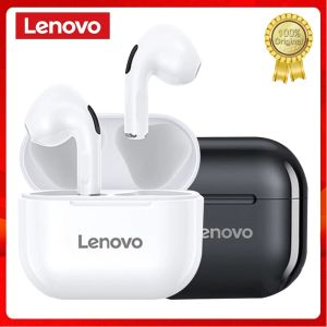 Fones de ouvido Original Lenovo LP40 Bluetooth Headphones 5.0 TWS EARBONSONOS sem fio mini ouvido com fones de ouvido esportivos para iPhone Xiaomi Oppo