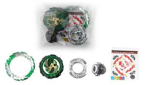 4D Beyblades Pinning Top Burst 4D Metal Funsion GT B-143 Random Layer Vol.1 Komplett B143-uppsättning