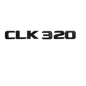 Stickers Black Number Letters Trunk Emblem Sticker for Mercedes Benz CLK Class CLK320