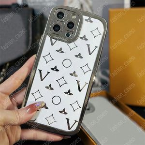 Designers Phone Case Transparent Luxury For IPhone 15 14pro 13 13pro 13promax 12 12pro 12promax 15promax Phone Cover
