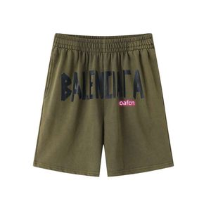 Shorts plus size maschile 2024 Nuovi pantaloni da spiaggia Sito Web ufficiale sincronizzato in tessuto comodo e impermeabile Lettere stampate da uomo SCUSA CASSI S-XL GR4656