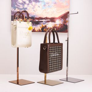 Storage Holders Racks Handbag Shelf Adjustable Ladies handbag display rack Bag storage Golden bracket