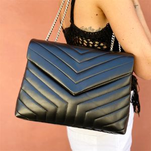 Moda deri debriyaj omuz torbası cüzdan kadınlar erkek denim kapitone flep lüks çanta tasarımcı çanta haberci çanta kayışı aynası kalite tote zincir crossbody çanta