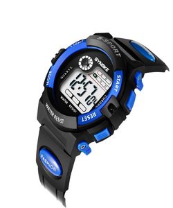 Cheap Fashion Sport Digital Wrist Watch LED Kids Watch Digital Movement Water Resistant Drop 9180007
