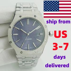 Relógio mecânico totalmente automático masculino da moda 41 mm toda a aço inoxidável Sliding Swimming Watch Sapphire Luminous Watch U1