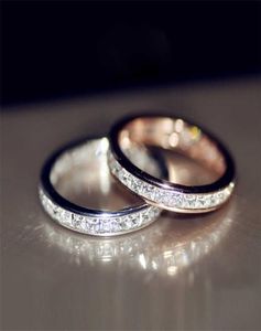 18K Rose Gold Natural Bizuteria Jewelry Ring for Women Anillos De Wedding White Gemstone Jewelry 18K White Gold Ring Joyas Box3822926
