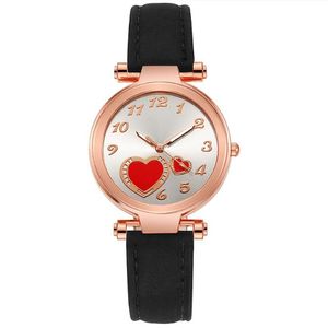Дети розовые милые детские наручные часы мультипликационные часы Quartz Watch Set для девочек модные студенты часы