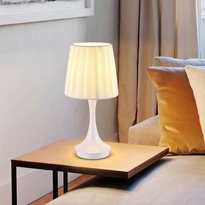 Table Lamps Bedroom bedside light USB cloth cover table lamp minimalist dining room atmosphere light