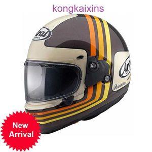 Regy Giappone ha importato Arai Rapide Neo Retro Motorcycle Helmet Full Cruise Harley Dream Brown S