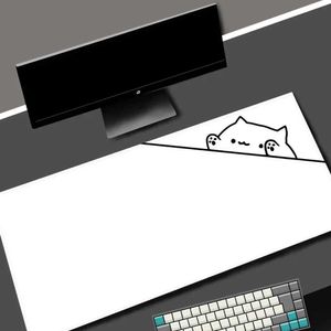 Pads Forist Rests Kawaii White Cat Claw Claw Anime Desktop Game Ноутбук Минималистский офисный ковер клавиатура J240510