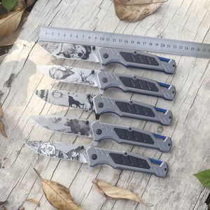 Stainless Steel Folding Knife Pocket Camping Knives Outdoor EDC Tactical Survival Cutlery Steel G10 Handle