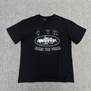 夏のデザイナーTシャツクラシックメンズシャツファッション高品質ブランドセーターTシャツプルオーバートップコットンTシャツ1545W