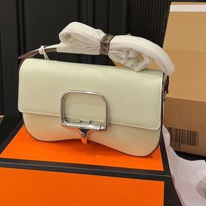 10A Fashion Luxury High Stylish Handbag Evening Bag Bag Single Hand Print Butt Quality Bag Leather Underarm Stylish Bag Genuine Saddle Wocp