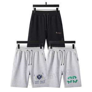 Summer Designer Shorts Męskie spodenki luksusowe spodnie marka bawełniana list drukowana sporty moda na plażę damskie krótkie czarne spodnie ubrania