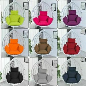Capa de cadeira de travesseiro Pussos macios de cesta pendurada Rattan Pad Rest Rest (sem cadeira)