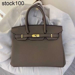 Платиновая модная и популярная сумка роскошной роскоши Litchi Grain Leather Classic High-Capass High-Capacity Diagonal Portable