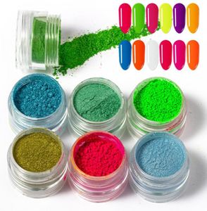 Candy Color Powder Manicure Nail Art Glitter Bright Powders Bright Scintillator Nails Manicure5826560