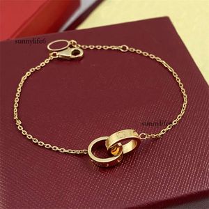 designer kvinnor armband design älskar smycken guld sier rose pläterade anpassade diamant charms rostfritt stål kedjor