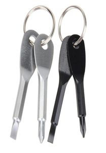 Taschia di cacciaviti Taschiate Pocket esterno Mini Charwdriver Set di tastie Anello con chiave a mano Strumento Pendanti WQ483WLL3006797