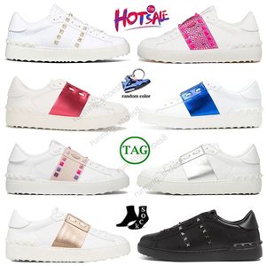 Designer de moda Homens mulheres tênis abertos Sapatos de vestido plataforma vintage preto branco rosa bege esportes de luxo skate respirável skate dhgate treinadores mensagens de sapato mensal eur36-46