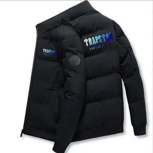 Tasarımcı Down Ceket Trapstar Londra Erkek Kış Paltoları Dış Giyim Giyim Parkas Ceket Erkekler Rüzgar Yemeği Kalın Sıcak Erkek 3XL 4XL 5XL