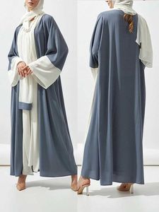 Ethnic Clothing Eid Muslim Abaya for Women Dress Middle East Ramadan Morocco Caftan Long Cardigan Dubai Abayas Maxi Robe Kimono Turkish Islamic T240515