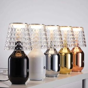 Tischlampen Touch LED Lampe Esstischlampe wiederaufladbare Lampen Restaurant Dekorativ modern
