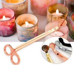 Rostfritt stål Candle Wick Oil Lamp Trimmer Scissors Cutter Tool Hook Trim Wicks förlänger livet på Candle Tool6916319