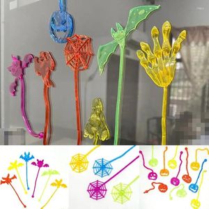 Party Favor 12st Sticky Hand Toy Horror Halloween Decor Ghosts Gift Carnival Children Goodie Bag Pinata Fillers