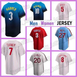 3 Harper Baseball Jersey Bryce Kyle Schwarber 2024 City Connect Trea Turner J.T. Realmuto Philadelphia Alec Bohm 5 Bryson Stott Nick Castellanos Phillies Mike Schmidt