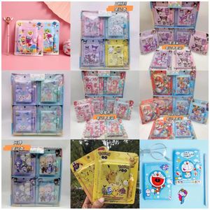 Cute Cartoon Stationery Mini Notebook Portable Notebook with Ballpoint Pen Set