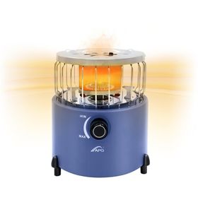 Aquecedor de fogão portátil 2 em 1 Camping Aquecedor de gás externo Propane Sistema de cozinha de tenda de butano 2202252464803