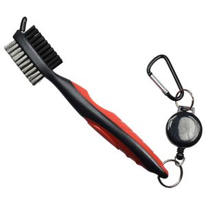 Golf Club Brush Golf Pole Putter Double Sided Groove Cleaner Cleaning Brushes For Outdoor Exercise 106