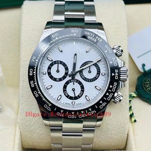 Men 40MM 4130 Automatic Mechanical Watch Ceramic Watch Waterproof Noctilucent Sapphire Mirror Face Watches Thickness 12.4MM