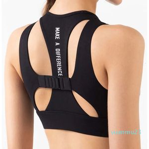 Womens support shock-absorbing sports bra high impact pad fitness bra quick drying gym top exercise push up sportswear running yoga vest