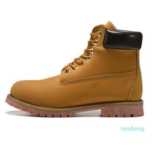 Mode Men Boots Designer Herrkvinnor Läderskor Toppkvalitet Ankel Winter Boot för Cowboy Yellow Red Blue Black Pink vandring WO4865871