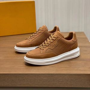 Beverly Hills Sneakers Mens Designer Casual Shoe Luxurys Italy Brand Shoes Trainer Runner Platform Calf Leather Präglad Printing Rubber Outrole 5.14 04