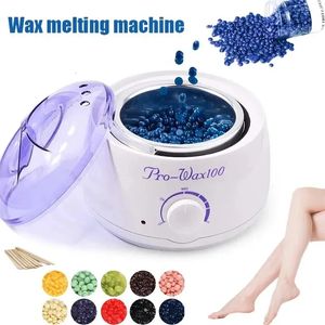 Hårborttagning Vaxmaskin Smart Professional Wax Heater Warmer Skin Care Paraffin för Hand Foot Body Spa Wax Melting Machine 240506