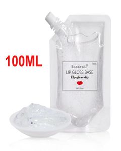 100ml透明なリップグロスベースオイルdiyリップグロス保湿ベースオイルのためのリップグロス原料ジェルWhole7992886